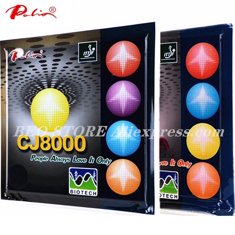 Table Tennis Grip Types - Palio CJ8000 BIOTECH tenis de mesa