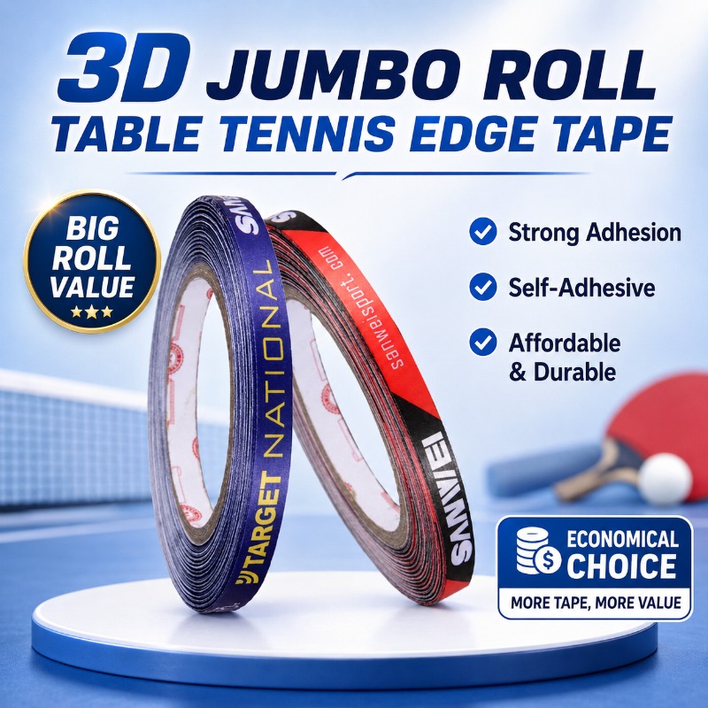 Table Tennis Vr - Cinta protectora original Sanwei de fibra
