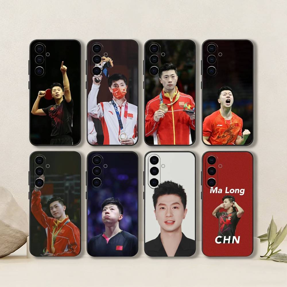 Table Tennis Quotes - Funda de teléfono M-Ma Long-Player de