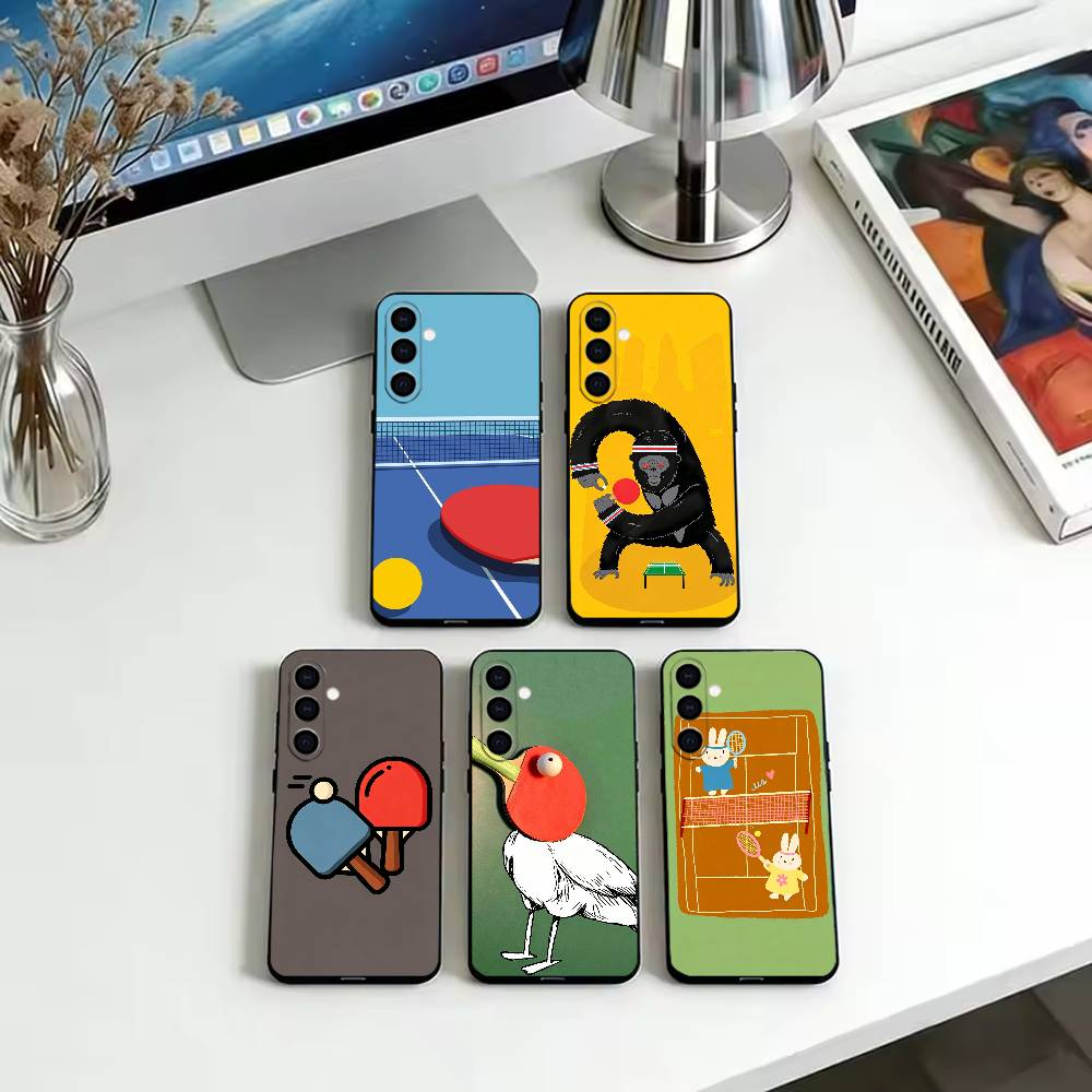 Table Tennis Quotes - Nueva funda de teléfono con dibujos