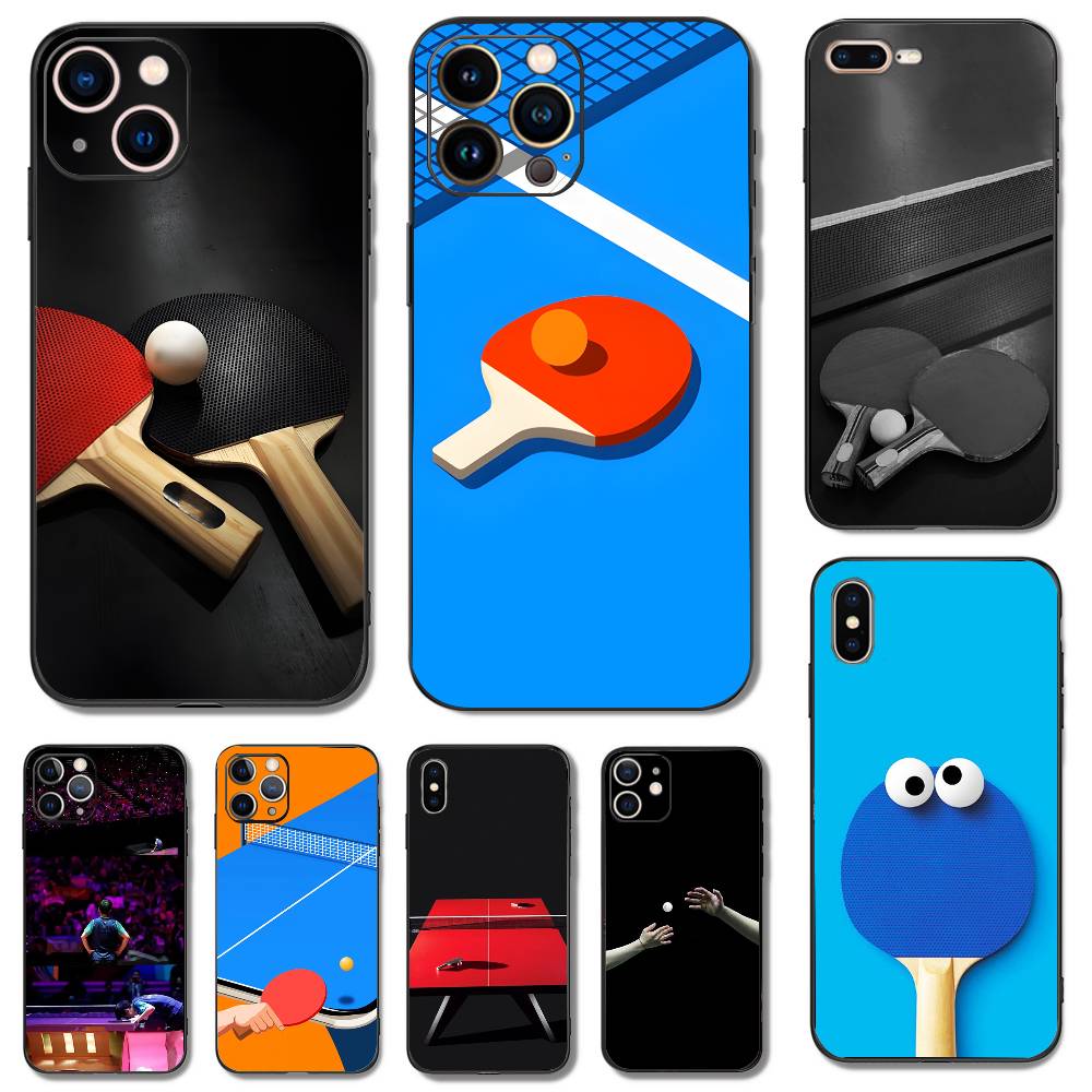Table Tennis Quotes - Funda Protectora para Teléfono con Diseño