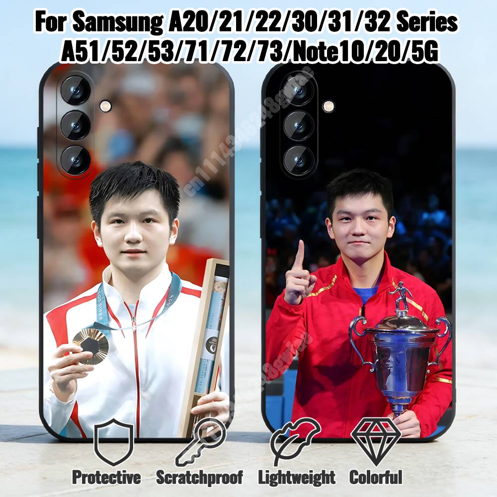 Table Tennis Quotes - F-Fan Z-Zhendong Funda de Teléfono con