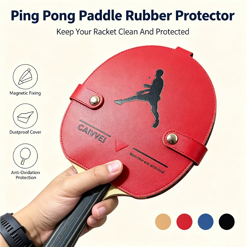 Table Tennis Rubber Protective Film - Protector Magnético para Raqueta de Tenis