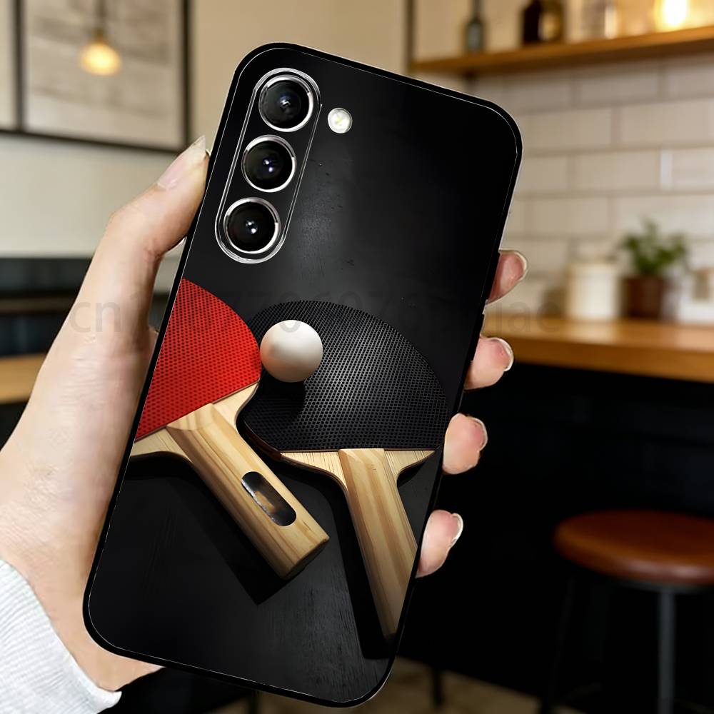 Funda de teléfono con raqueta  - Table Tennis Quotes reseña y precio