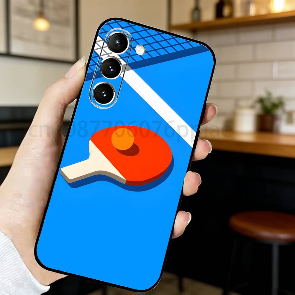 Funda de teléfono con raqueta  - Table Tennis Quotes reseña y precio