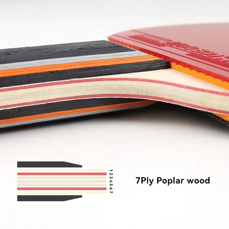 1 raqueta de tenis de mesa con - Table Tennis Grip Types reseña y precio