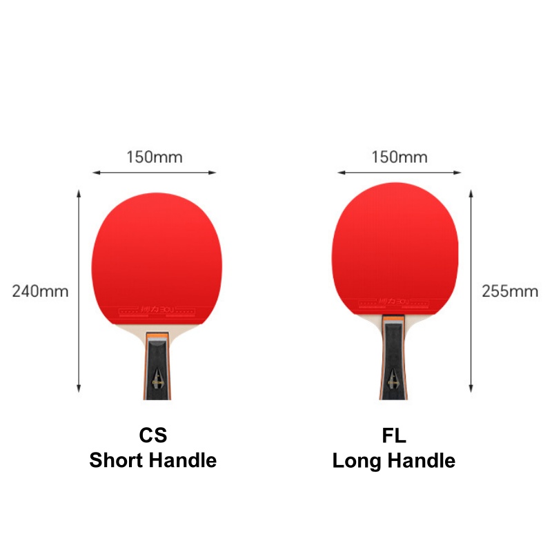 1 raqueta de tenis de mesa con - Table Tennis Grip Types reseña y precio