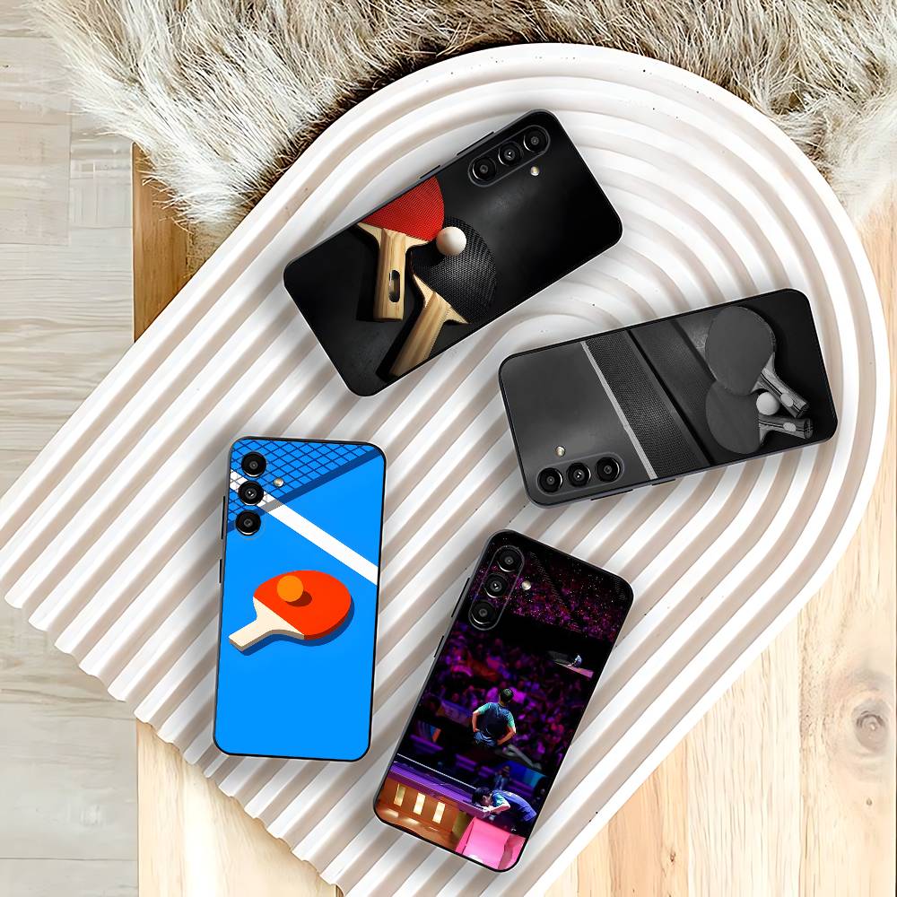 Funda de teléfono con raqueta  - Table Tennis Quotes reseña y precio