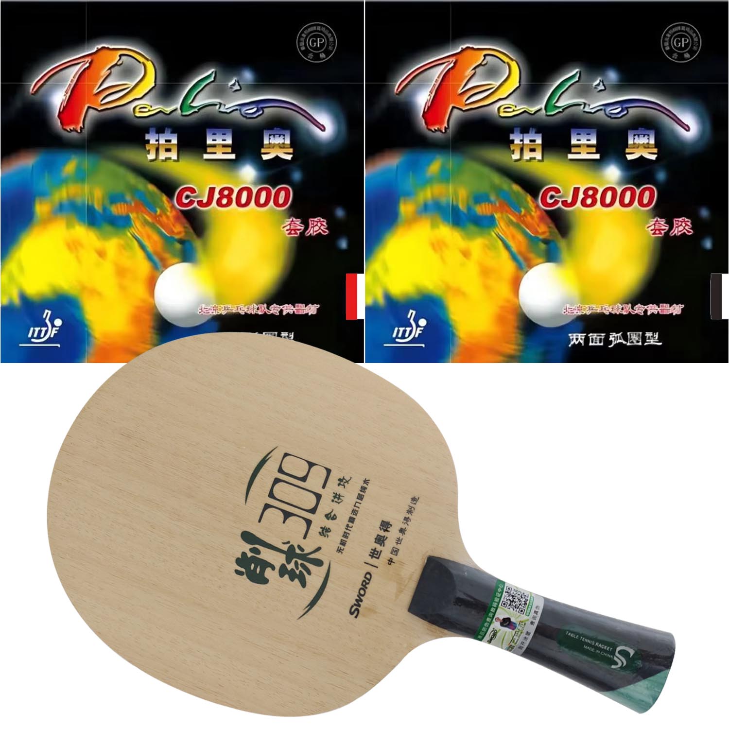 Pro Combo Racke Sword 309 Chop - Table Tennis Grip Types reseña y precio