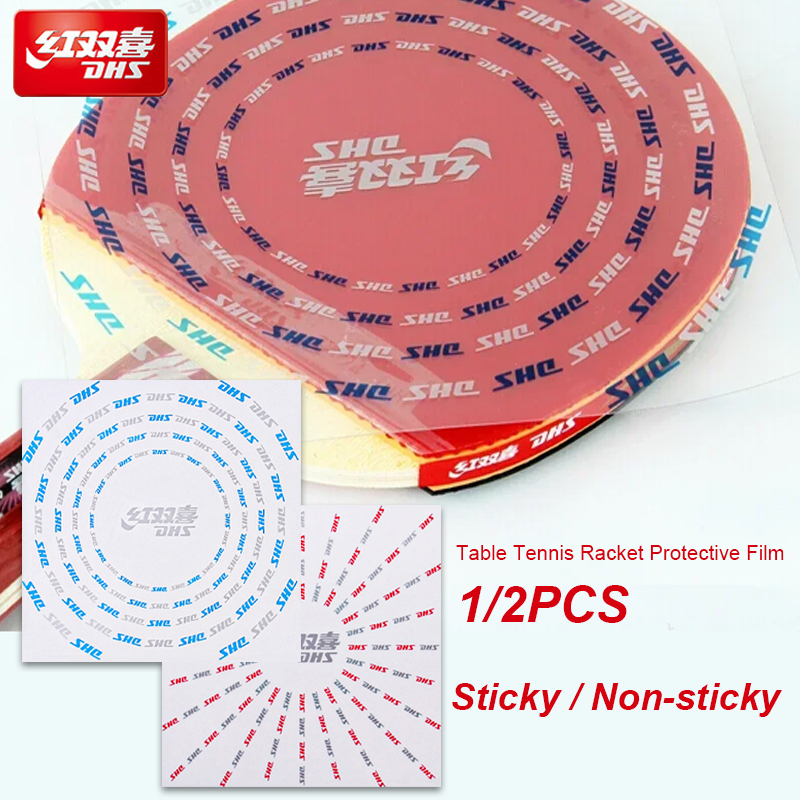 1/2 Uds DHS raqueta de tenis d - Table Tennis Rubber Protective Film reseña y precio