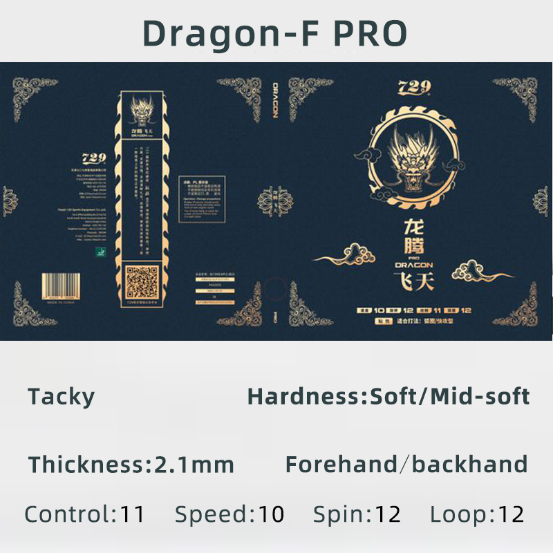 Amistad 729 Dragon F PRO L ten - Table Tennis Ball reseña y precio