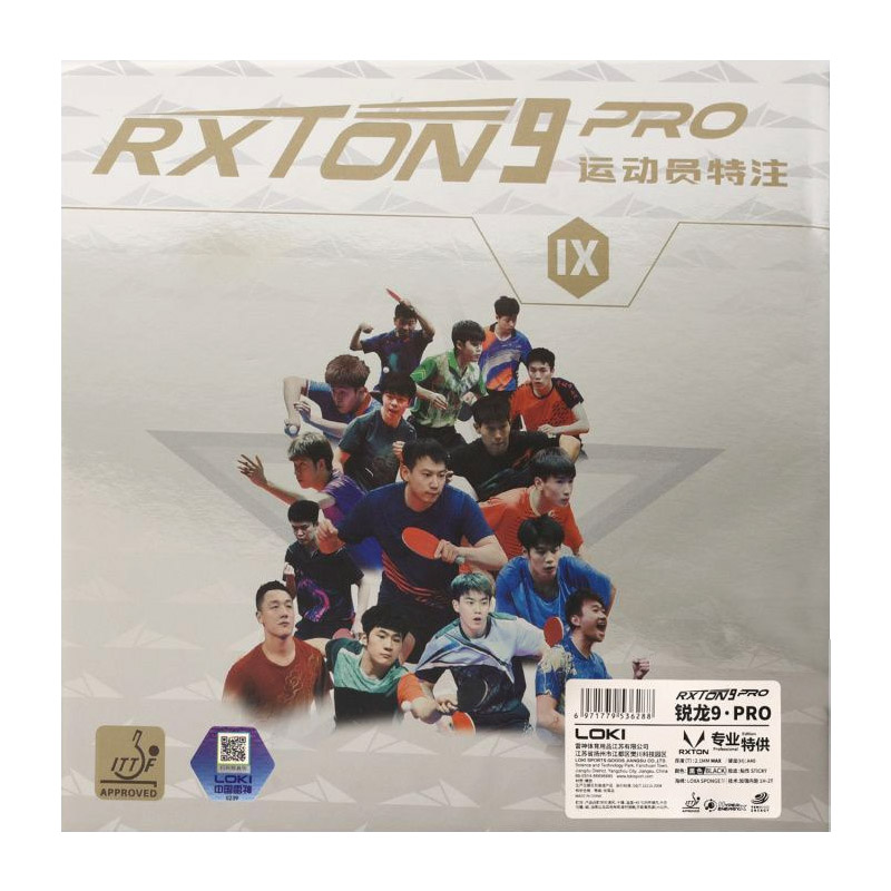 Goma de Tenis de Mesa LOKI RXT - Table Tennis Rubber Protective Film reseña y precio