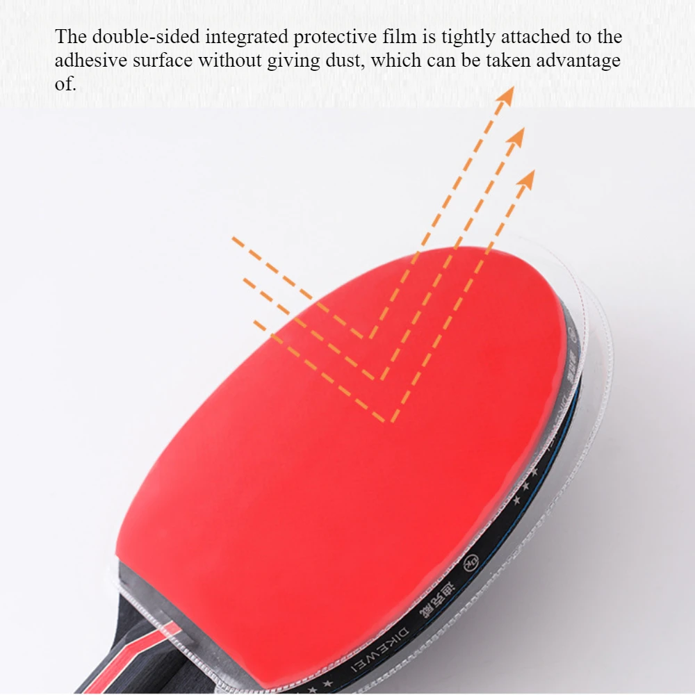 Raqueta de tenis de mesa con p - Table Tennis Rubber Protective Film reseña y precio