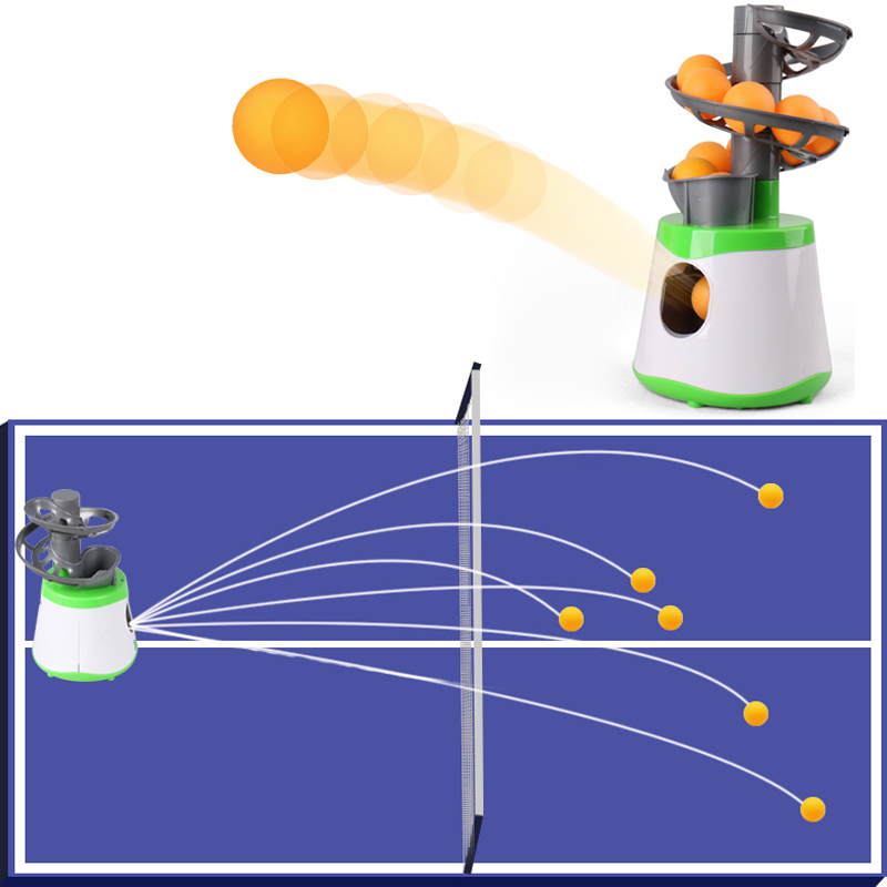 Mini Robot de tenis de mesa co - Table Tennis Vr reseña y precio